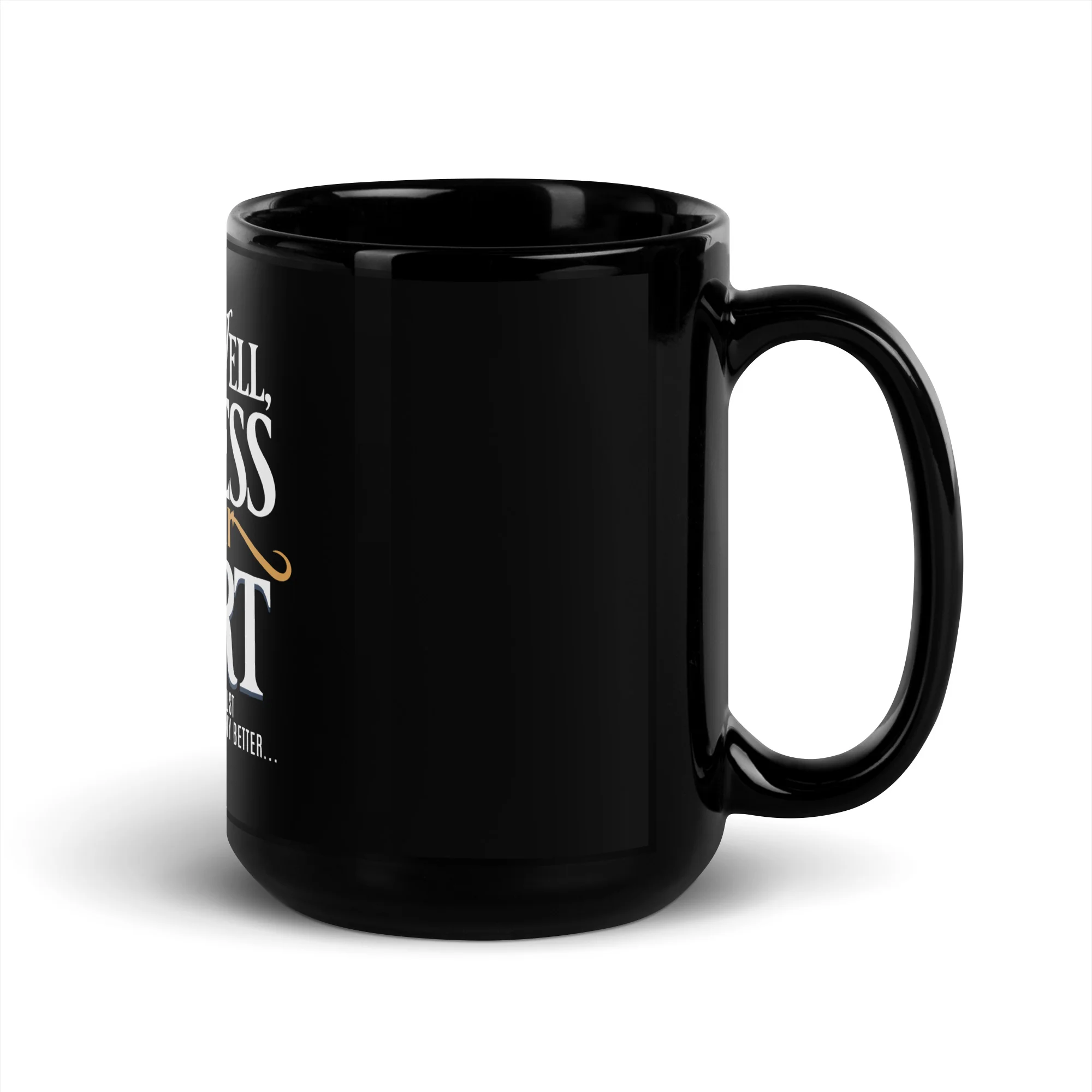 Southern Charm Meets Sassy Black Mug - Image 5