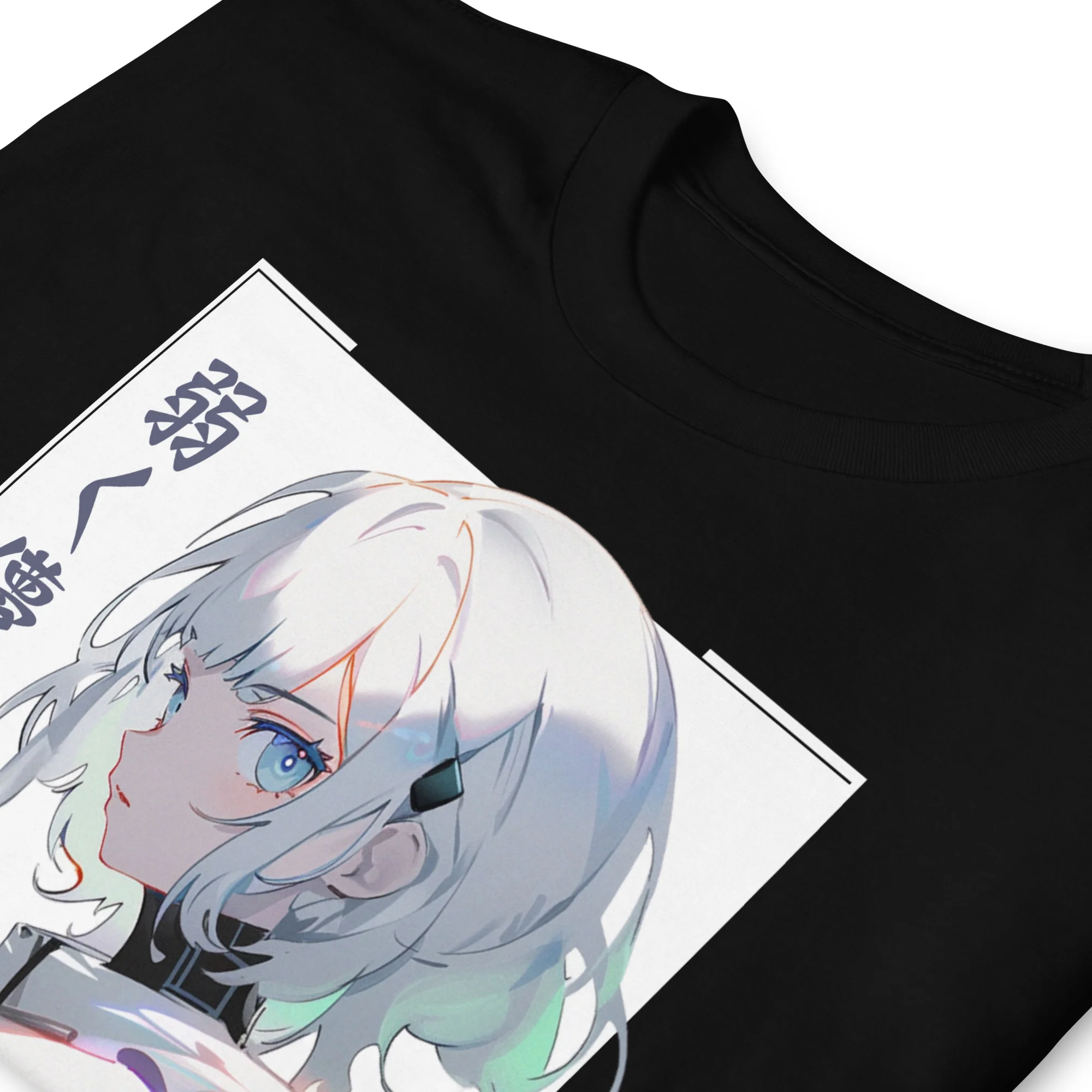 Strength in Weakness Japanese Anime Girl T-Shirt - Image 2