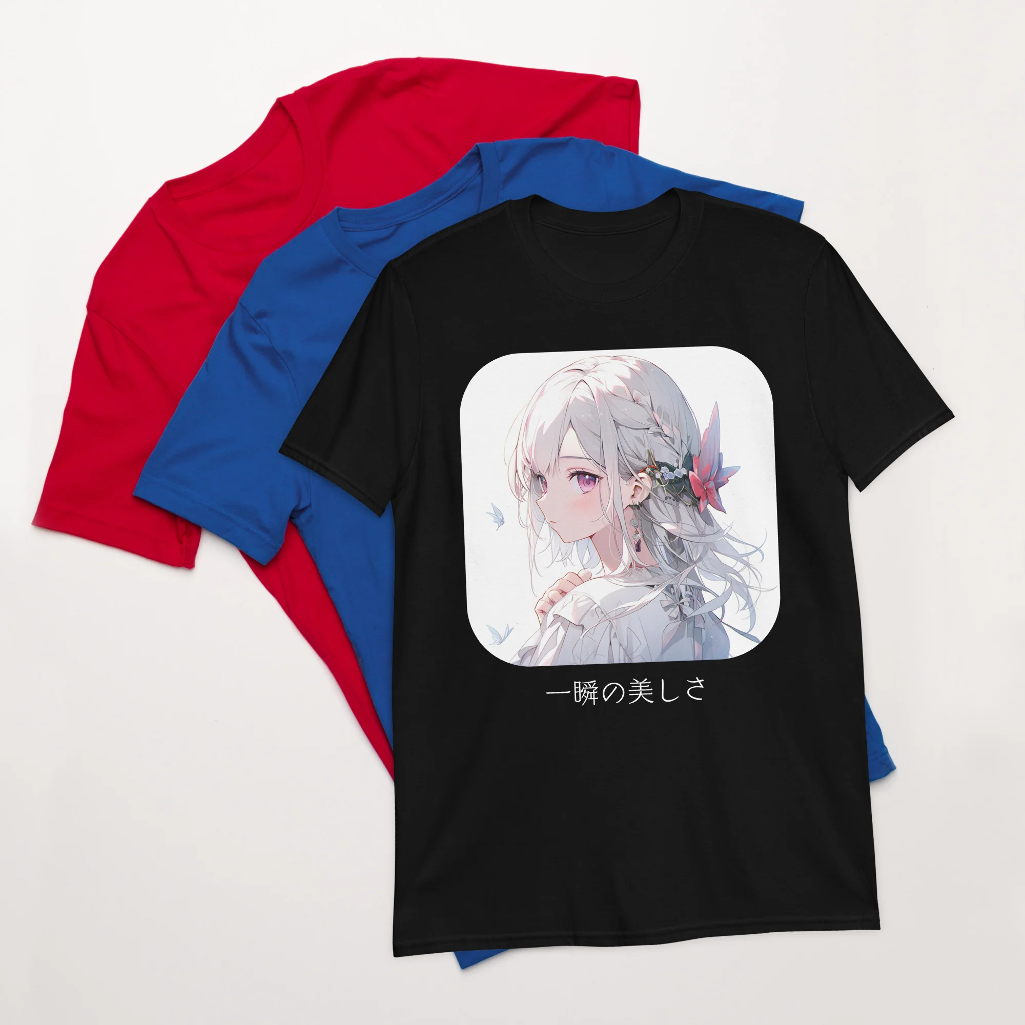 The Beauty of the Moment Japanese Anime T-Shirt - Image 3