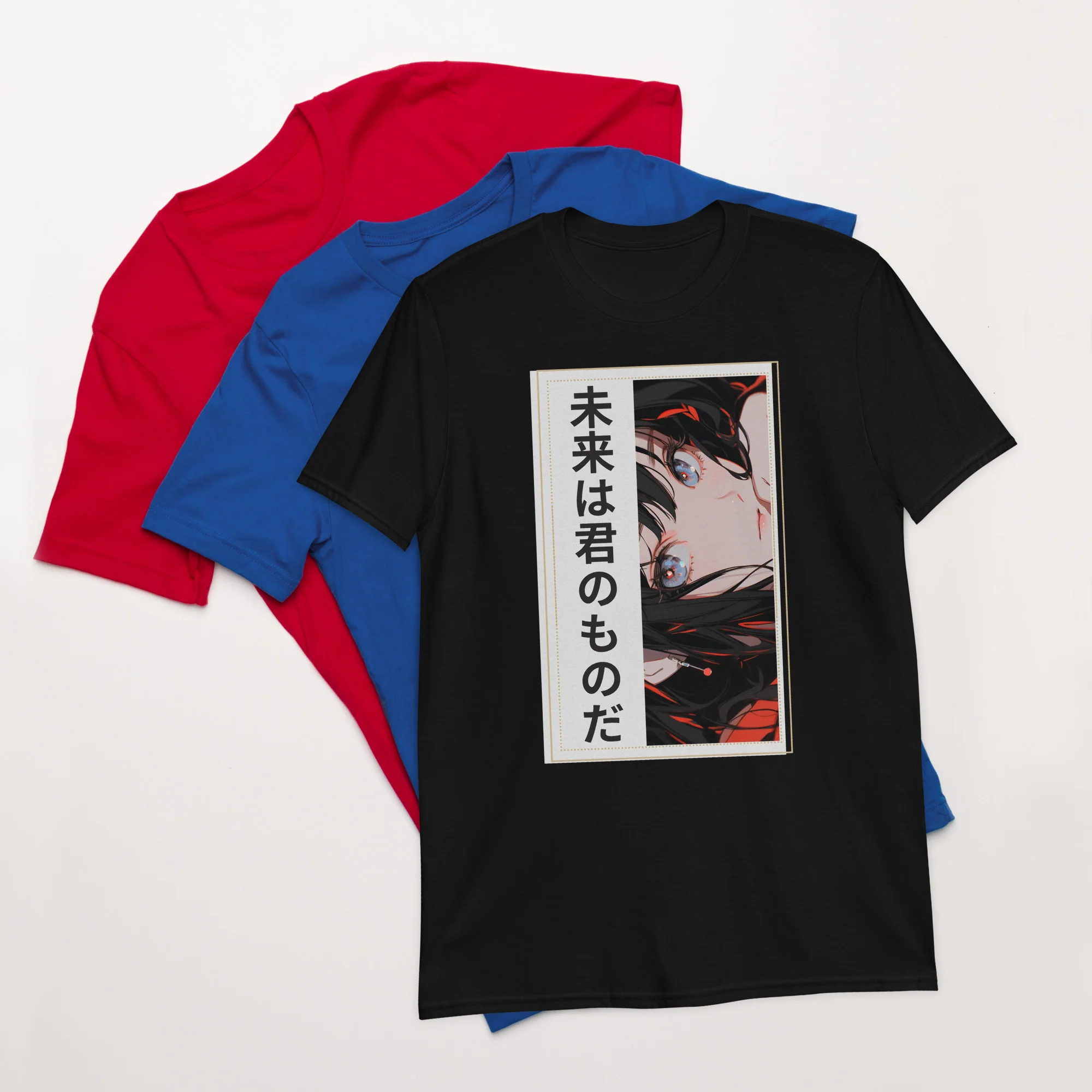 The Future is Yours Anime Girl Japanese T-Shirt - Image 3