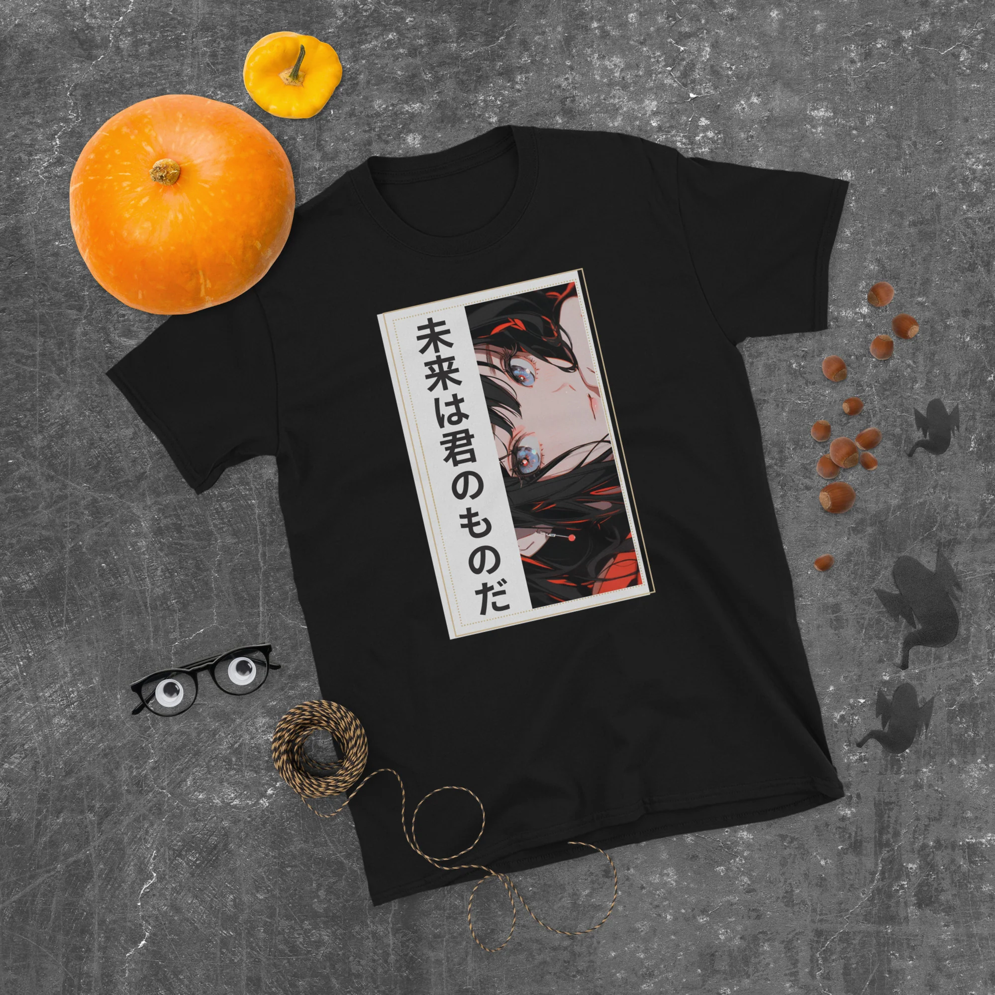 The Future is Yours Anime Girl Japanese T-Shirt - Image 4