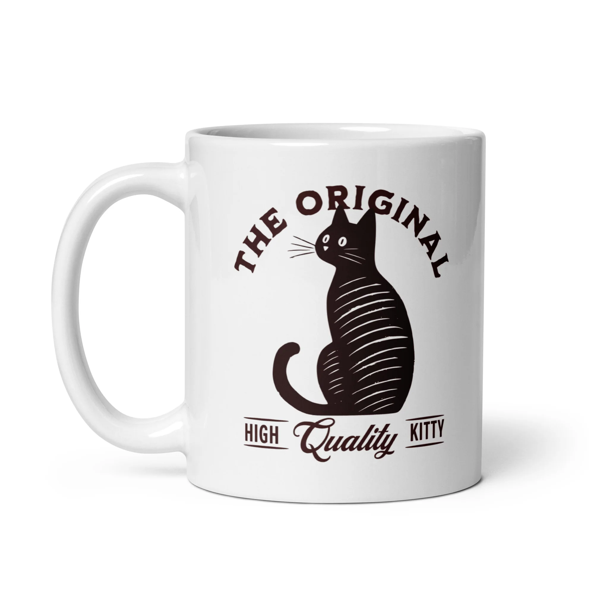 The Original High Quality Kitty White Mug - Image 2