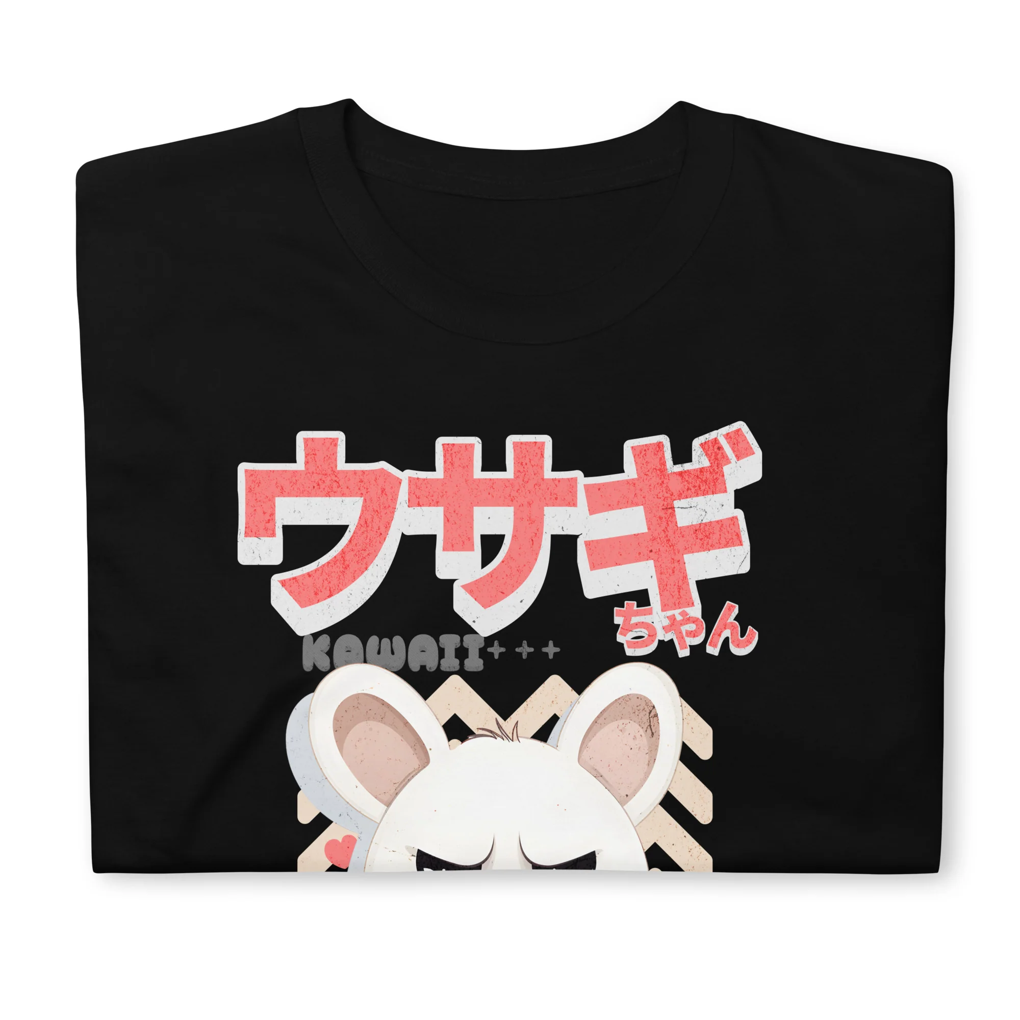 Usagi Chan Kawaii Cute Bunny and Coffee T-Shirt - Image 4