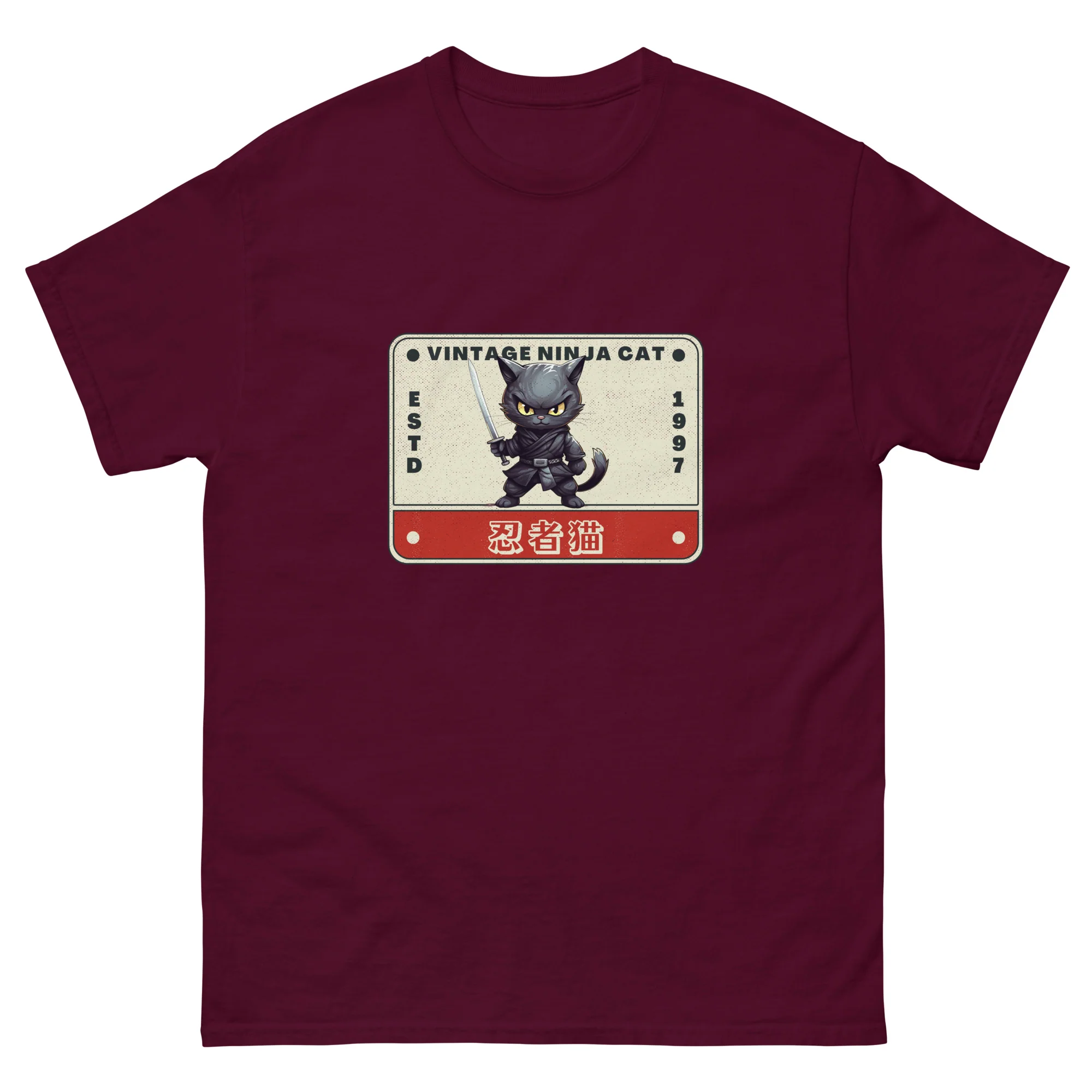 Vintage Ninja Cat Estd 1997