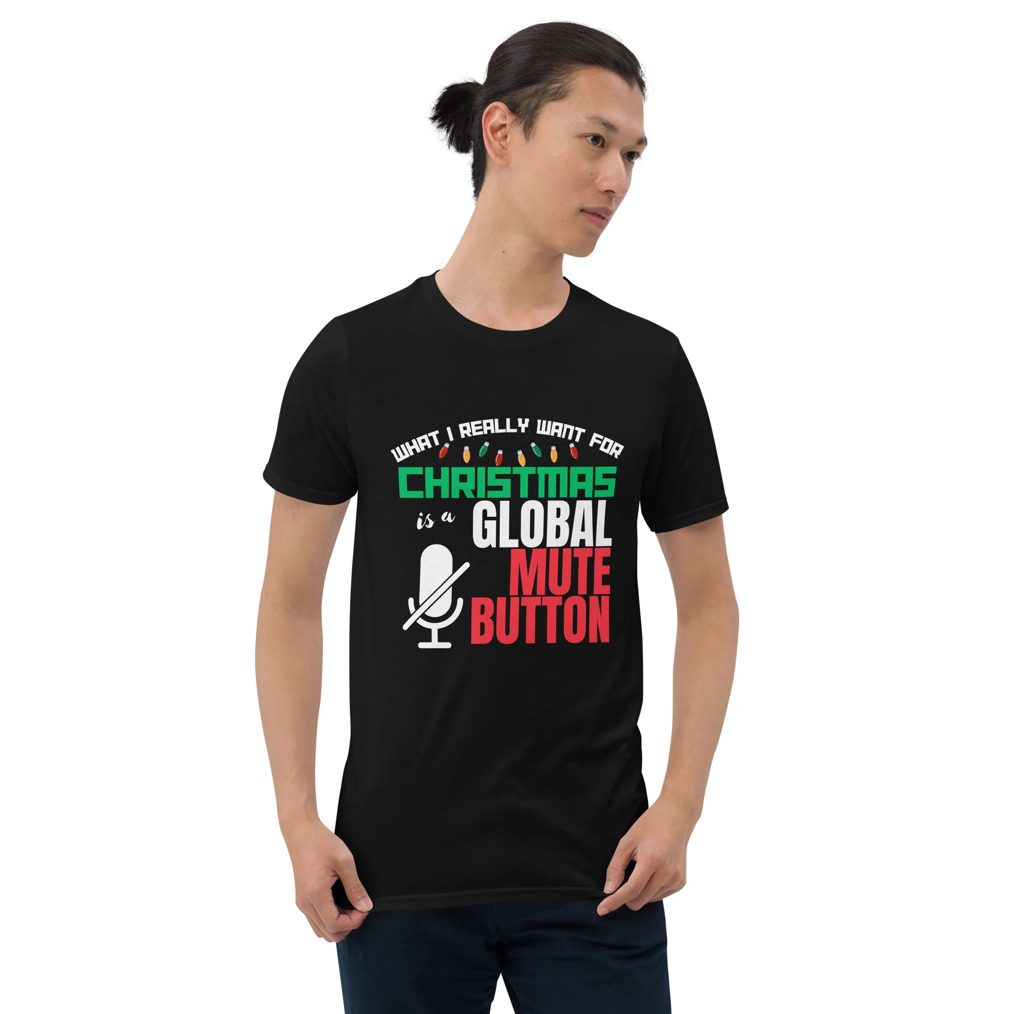 What I Really Want for Christmas Humor T-Shirt - Image 4
