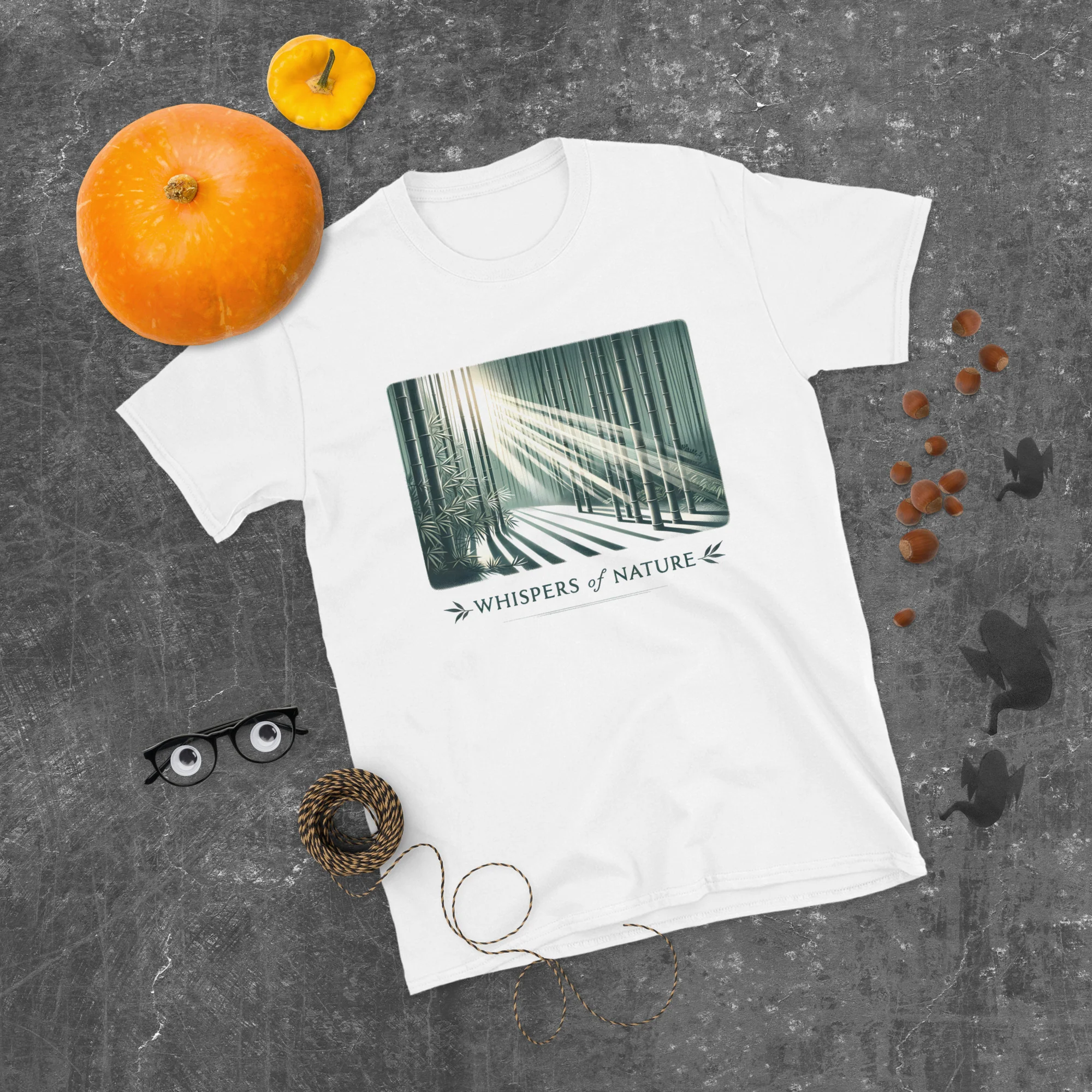 Whispers of Asian Nature with Bamboo T-Shirt - Image 3