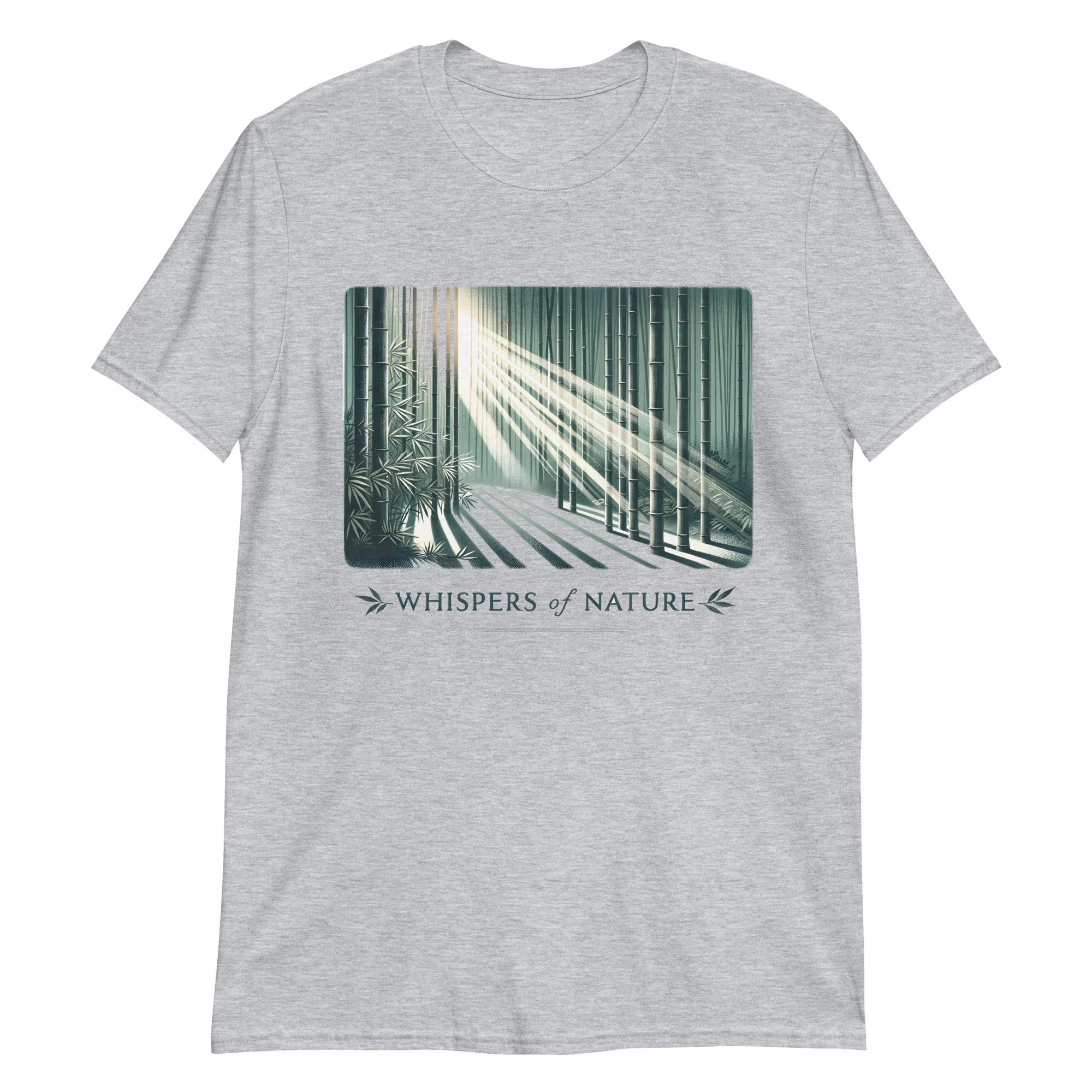 Whispers of Asian Nature with Bamboo T-Shirt - Image 4