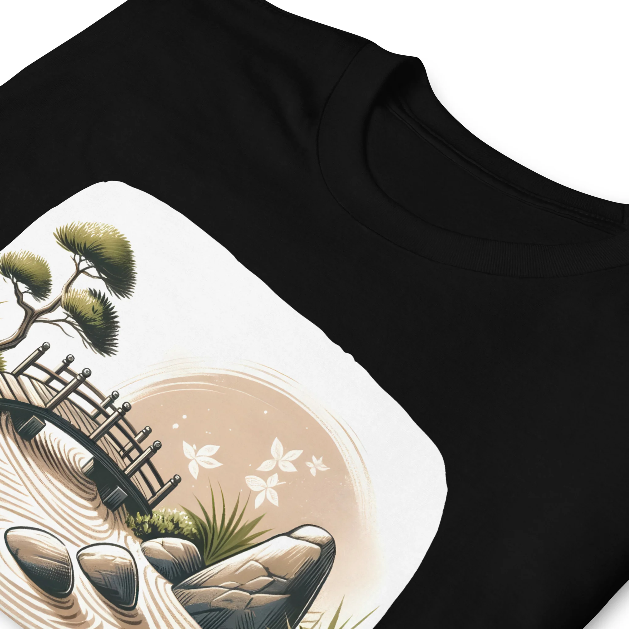 Zen Moments Japanese Aesthetic Momentary T-Shirt - Image 2