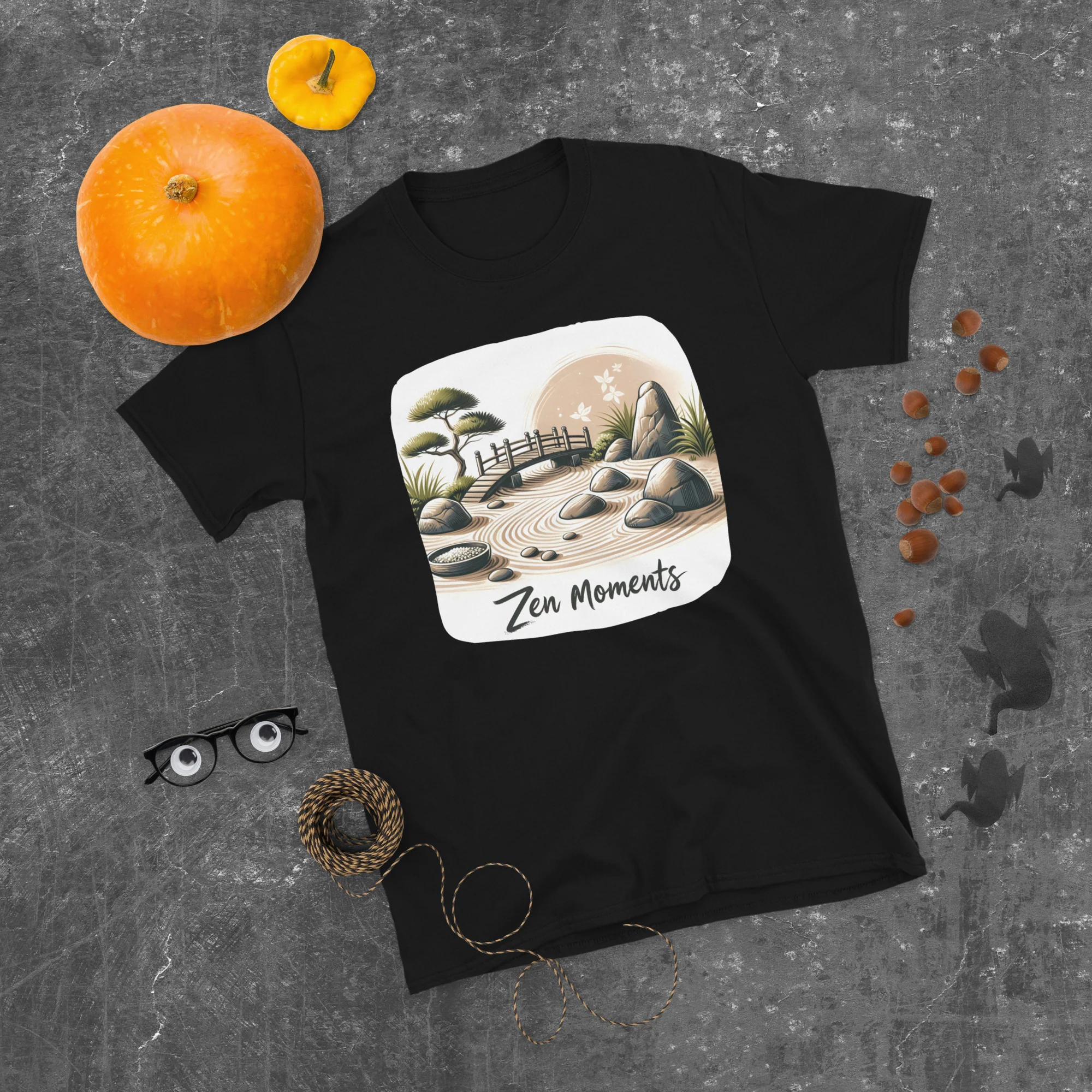 Zen Moments Japanese Aesthetic Momentary T-Shirt - Image 4