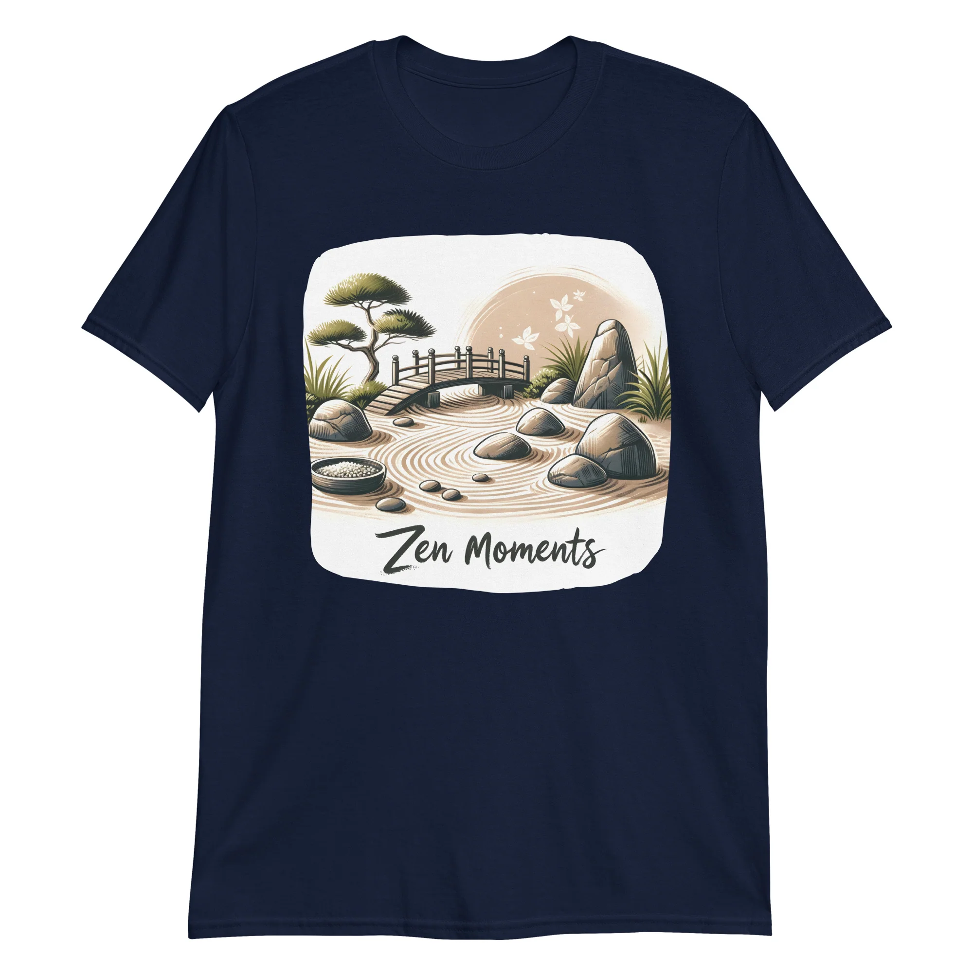 Zen Moments Japanese Aesthetic Momentary T-Shirt - Image 5