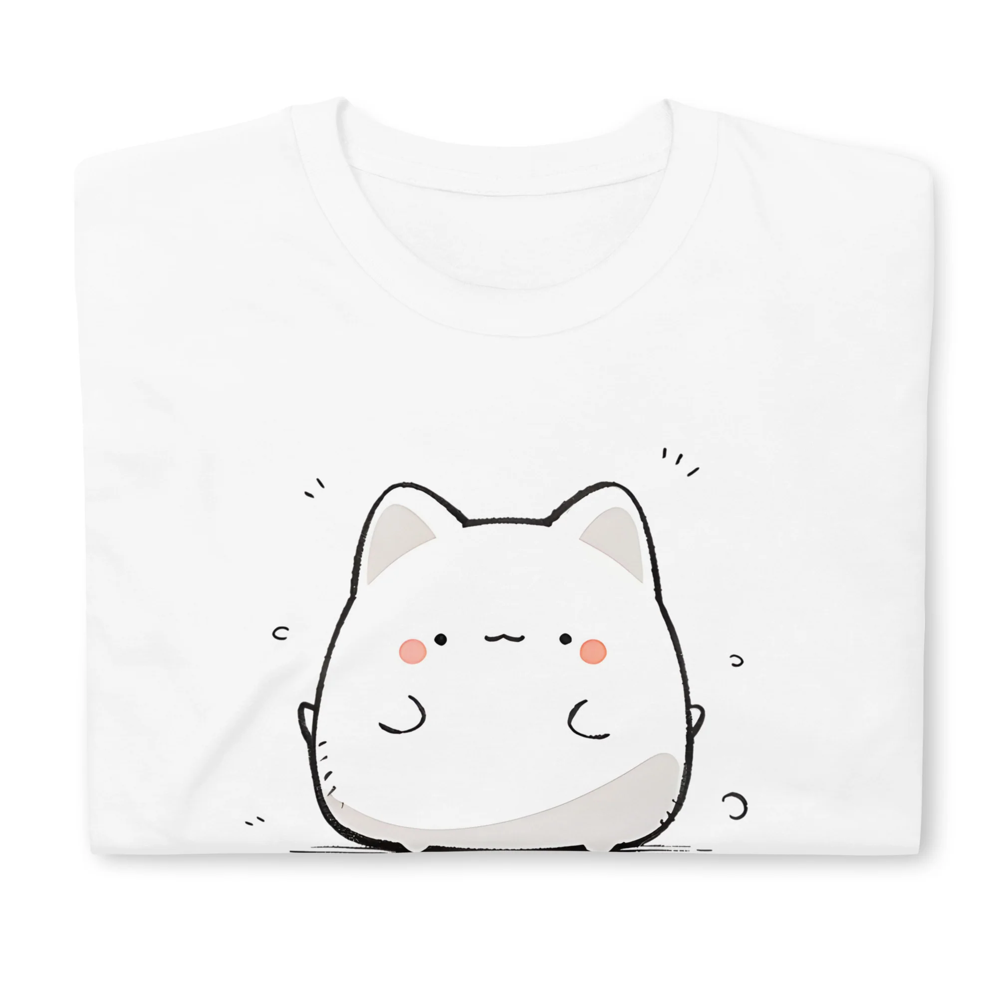Zutto Kawaii Cat for a Long Time T-Shirt - Image 2